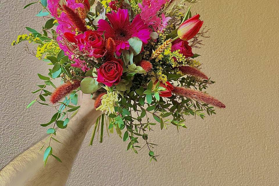 Bouquet fleurs fraîches