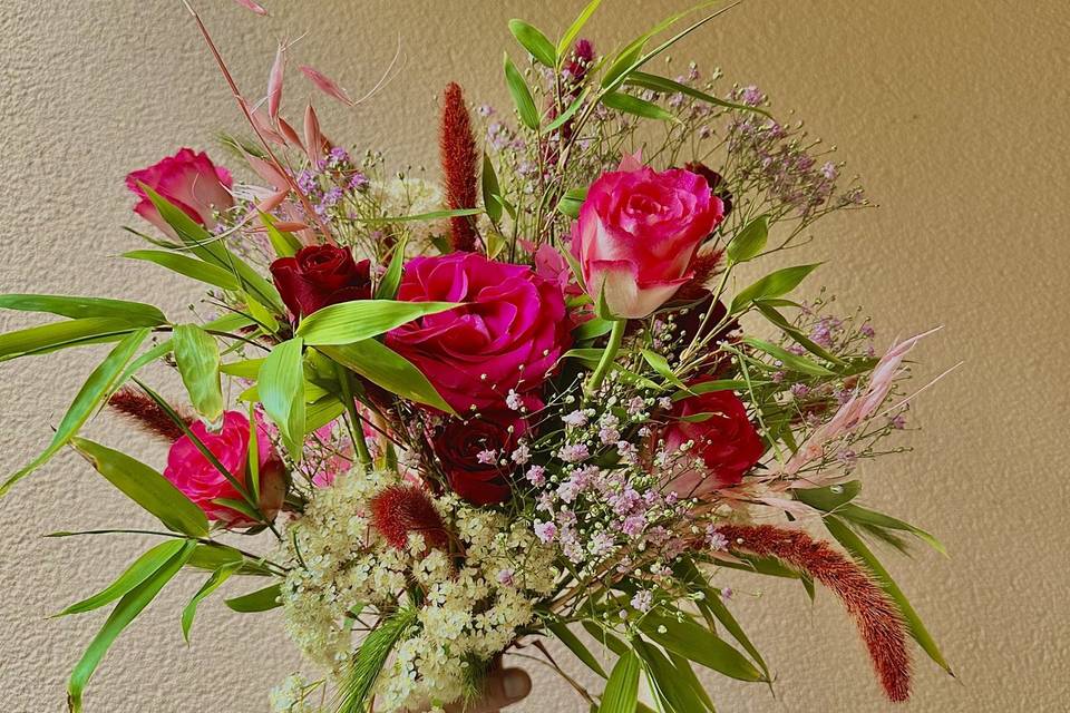 Bouquet fleurs fraîches