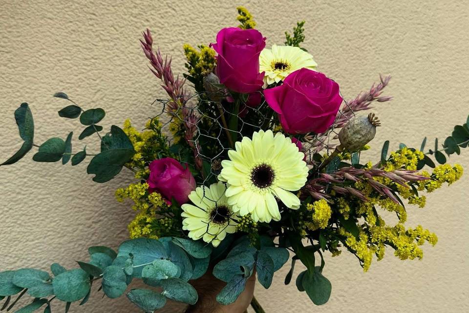 Bouquet fleurs fraîches