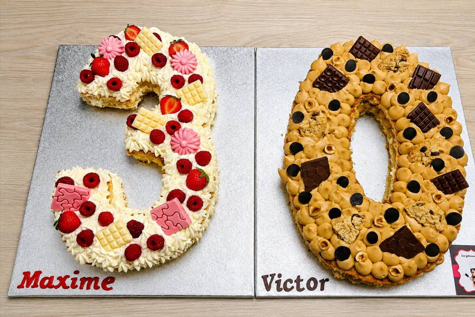 Number cake