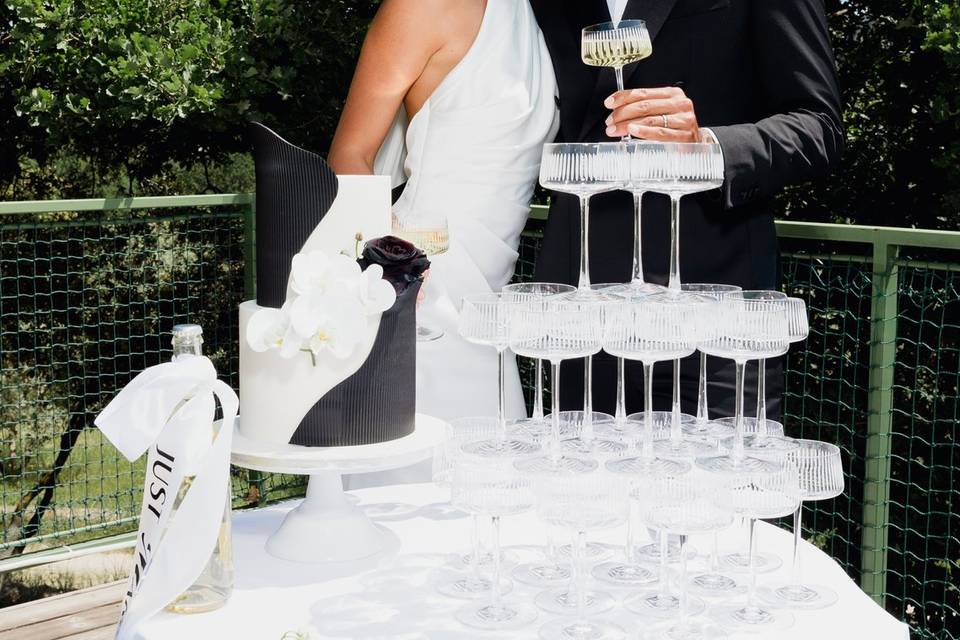 Bisous et champagne