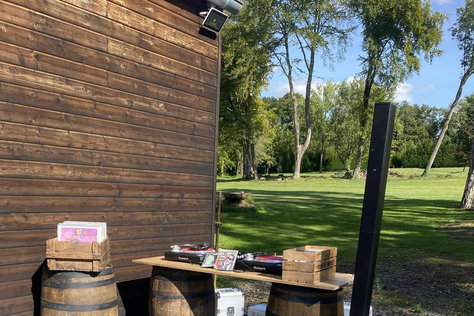 Bar à vinyles