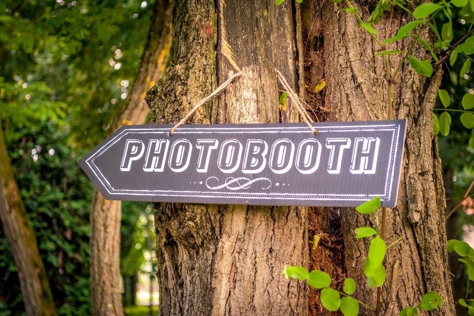 Photobooth pancarte