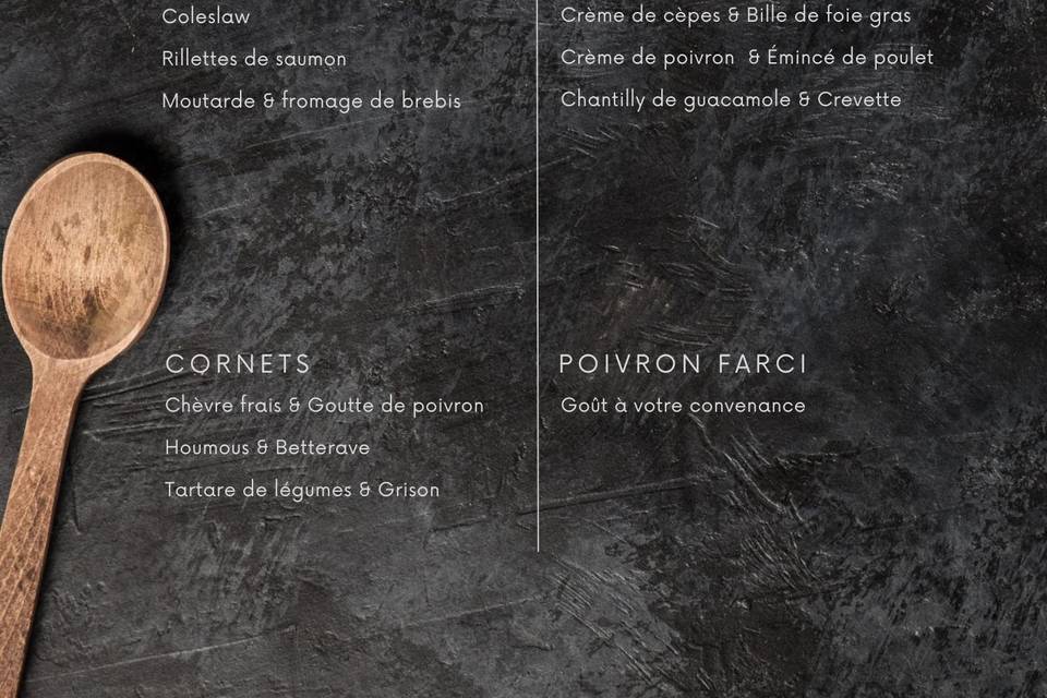 Carte pièces froide