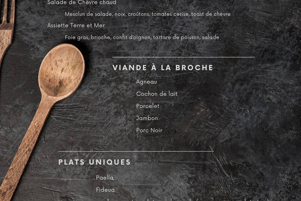 Carte entrée