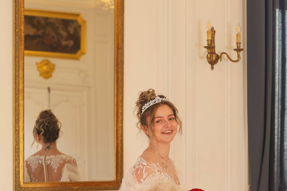 Maquillage : mariée naturelle