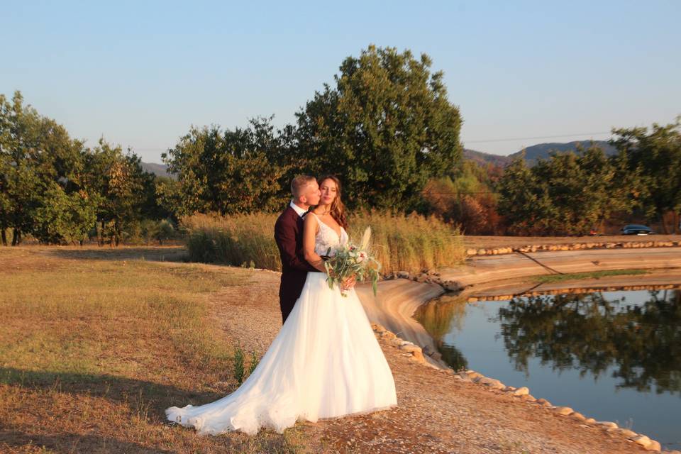 Shooting mariage au domaine