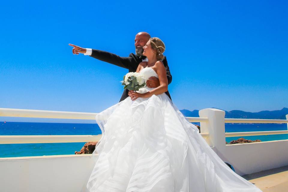 Mariage sur la Riviera