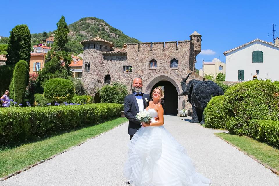 Mariage cannes château Napoule