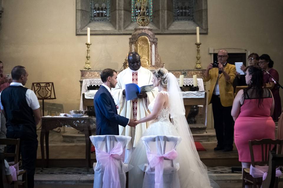 Mariage à l'église