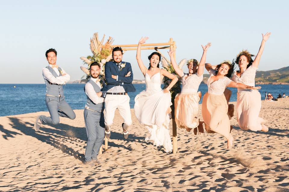 Mariage à la plage