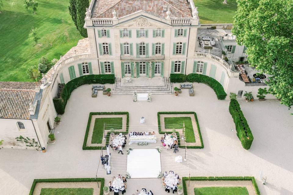 Diner au Chateau de Tourreau