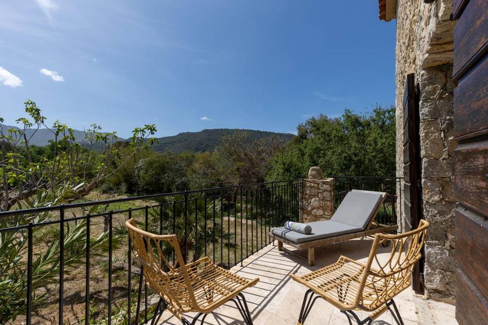 Terrasse chambre