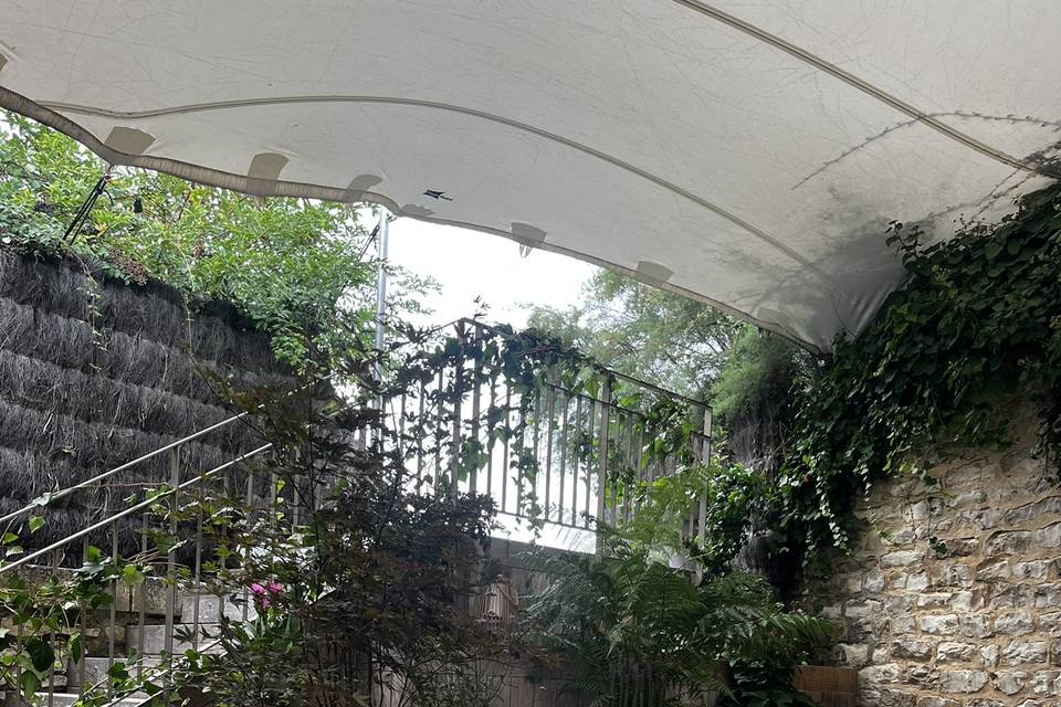 Un accès terrasse panoramique