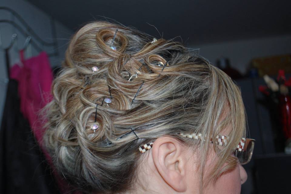 Chignon invitée