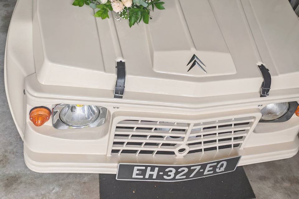 Voiture mariés