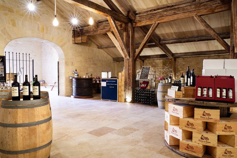 Notre caveau de vente