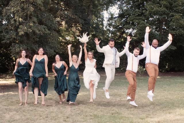 Photo de groupe fun