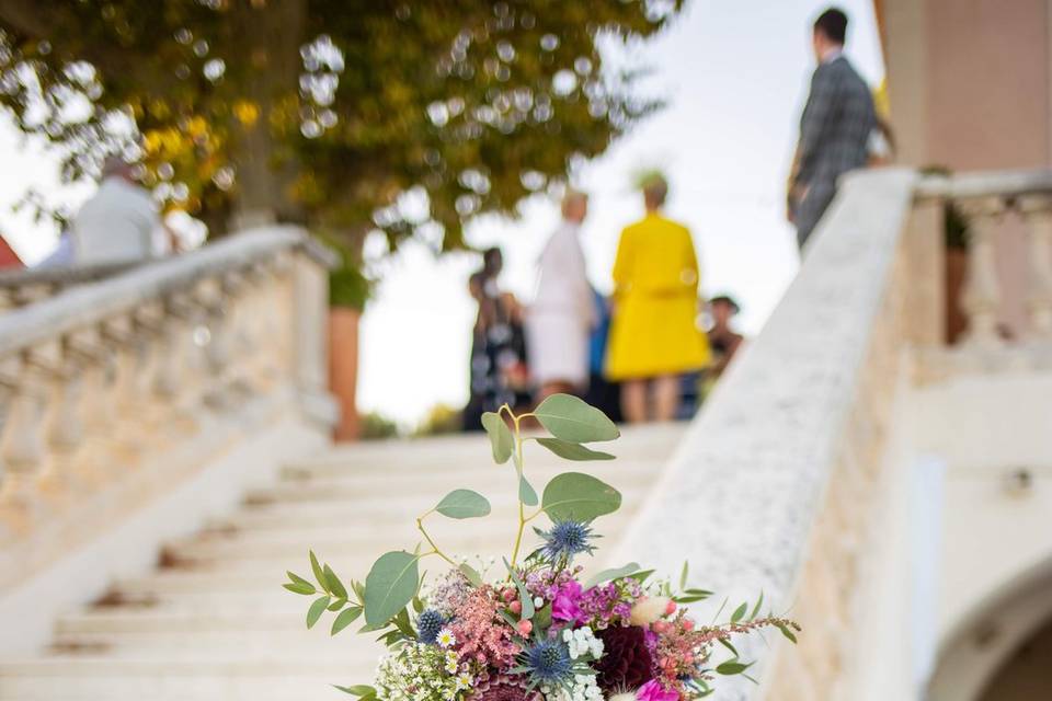 Décoration bouquet mariée