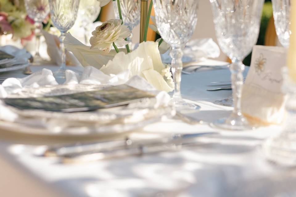 Des détails sur votre table