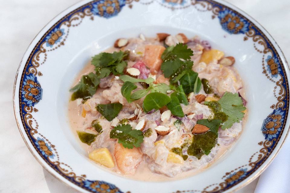 Ceviche de lieu noir