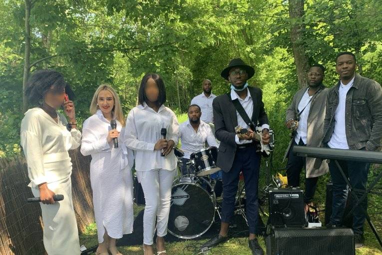 Prestation groupe de musique
