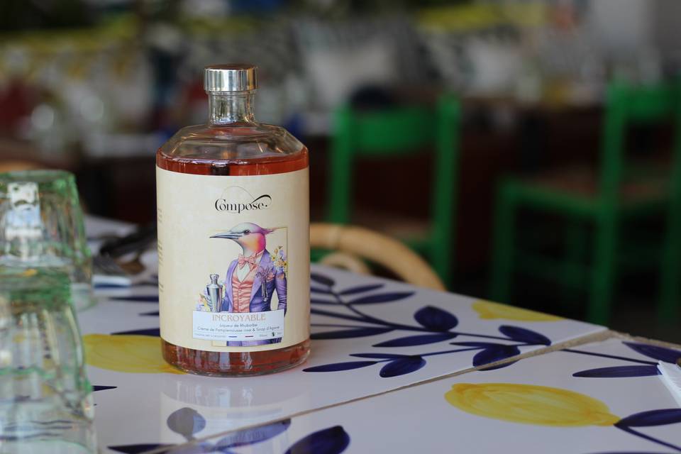 Bouteilles élégantes