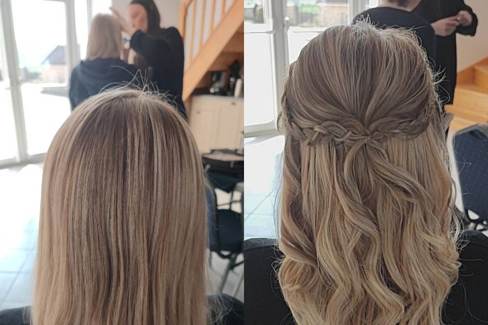 Coiffure invitée extensions