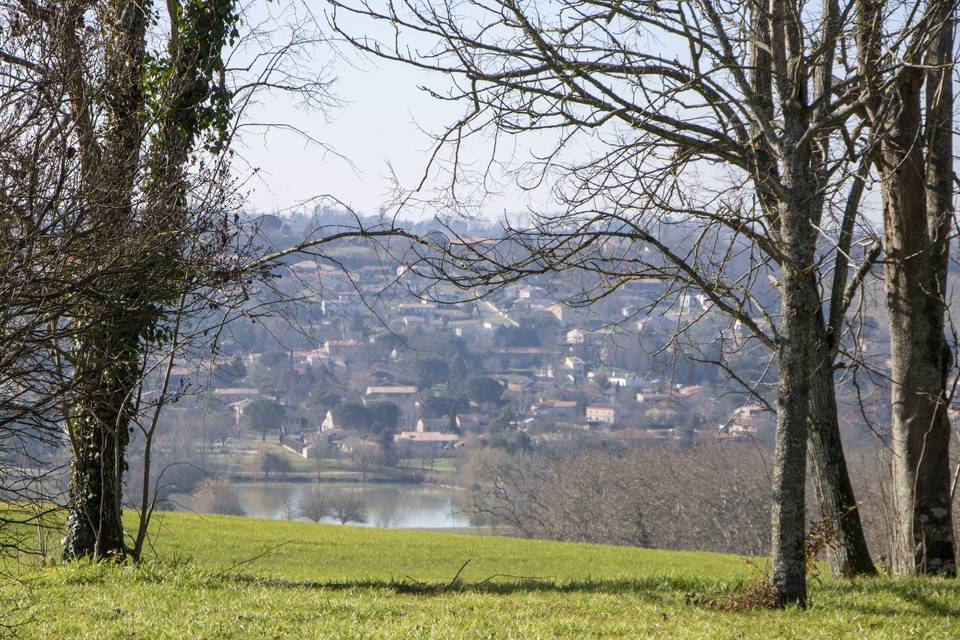 Vue sur le lac