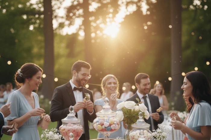 Candy bar mariage