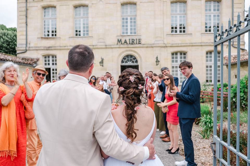 Coiffure pour Mathilde