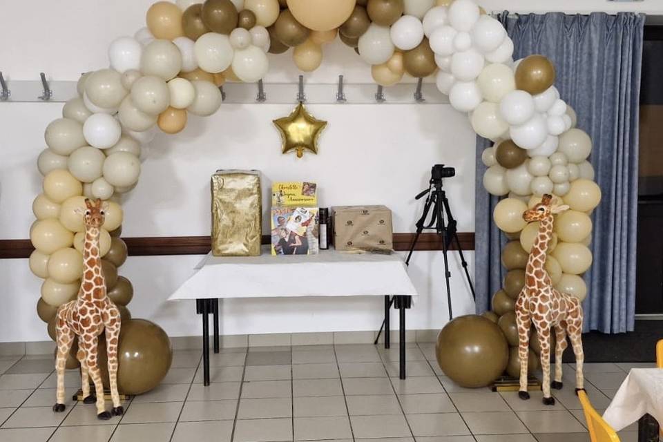 Arche ballons sur-mesure