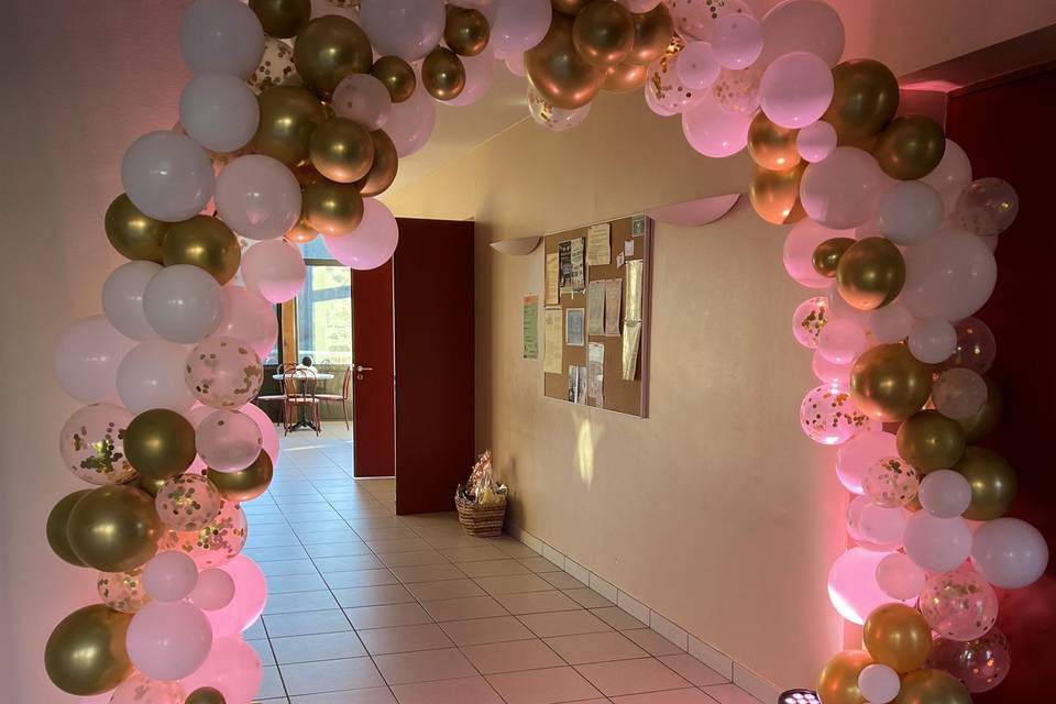 Arche ballon sur-mesure