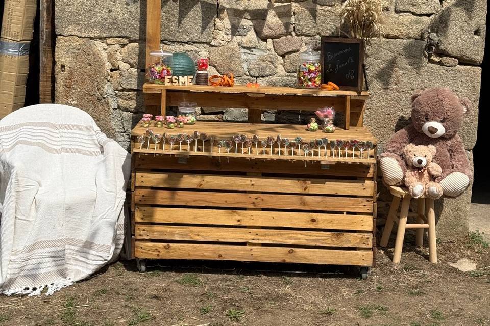 Candy bar personnalisé