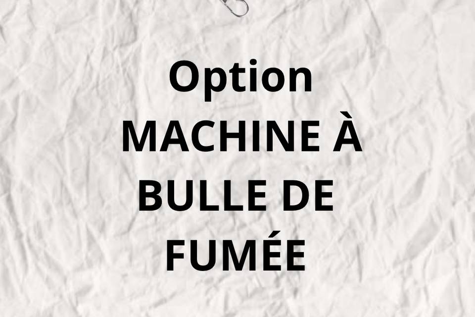 Option bulle de fumée