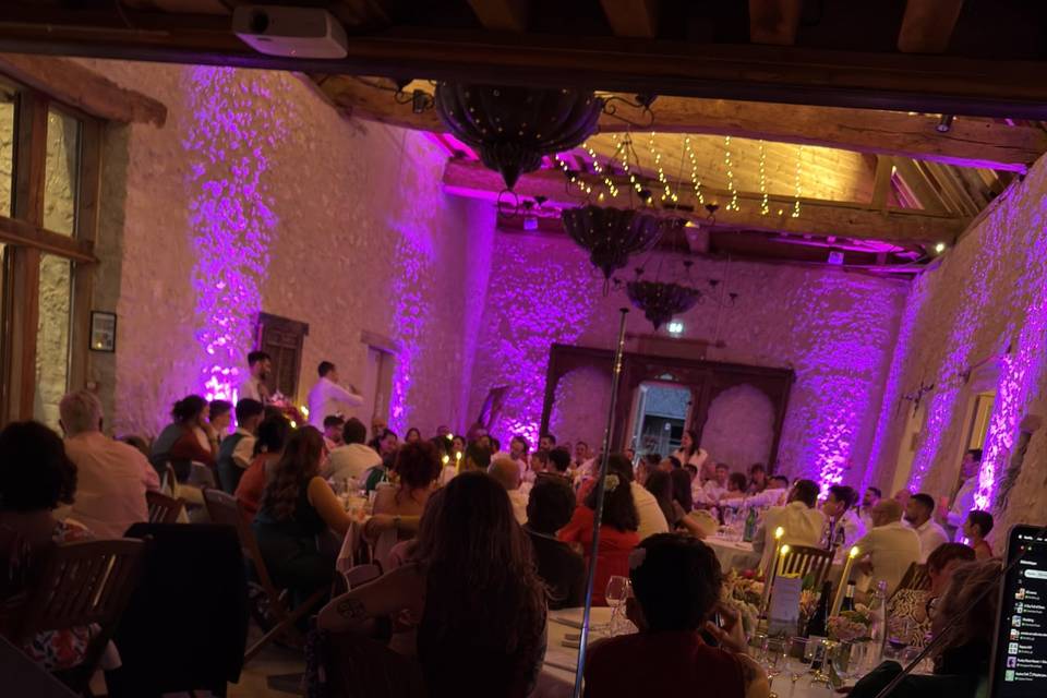 MARIAGE AVEC DÉCO ARCHI