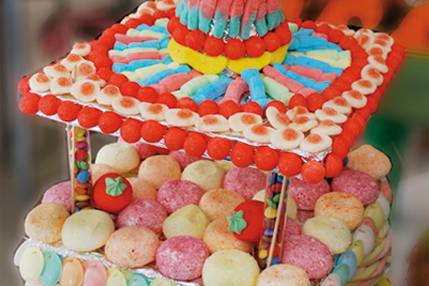 Vente gâteau de bonbons pièce montée Le caroussel