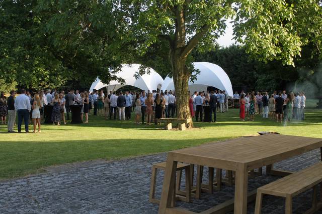 Parc côté maison de caractère