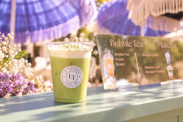 Bar à matcha, mariage à Lyon