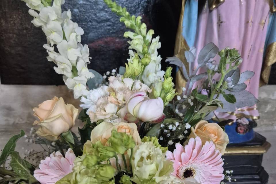 Bouquet de la vierge église