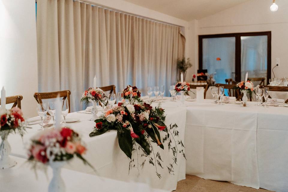 Table d'honneur