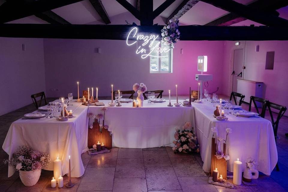 Table d'honneur
