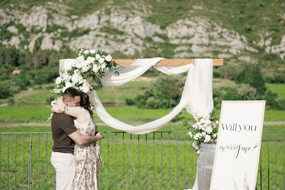 Demande en mariage