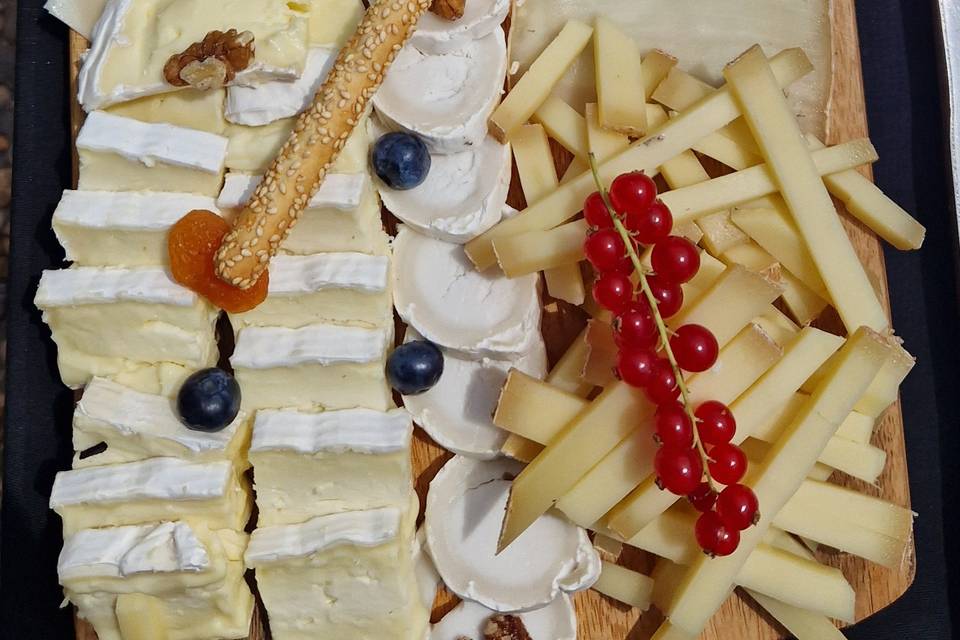 Planche cinq fromages