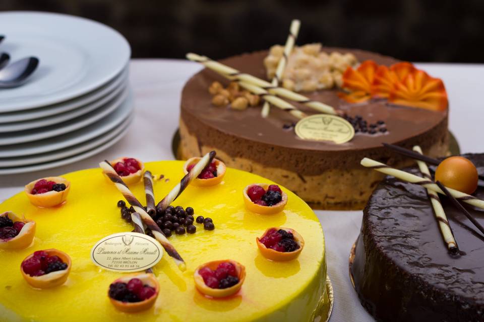 Gâteaux pâtissiers