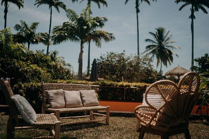 Décoration du jardin