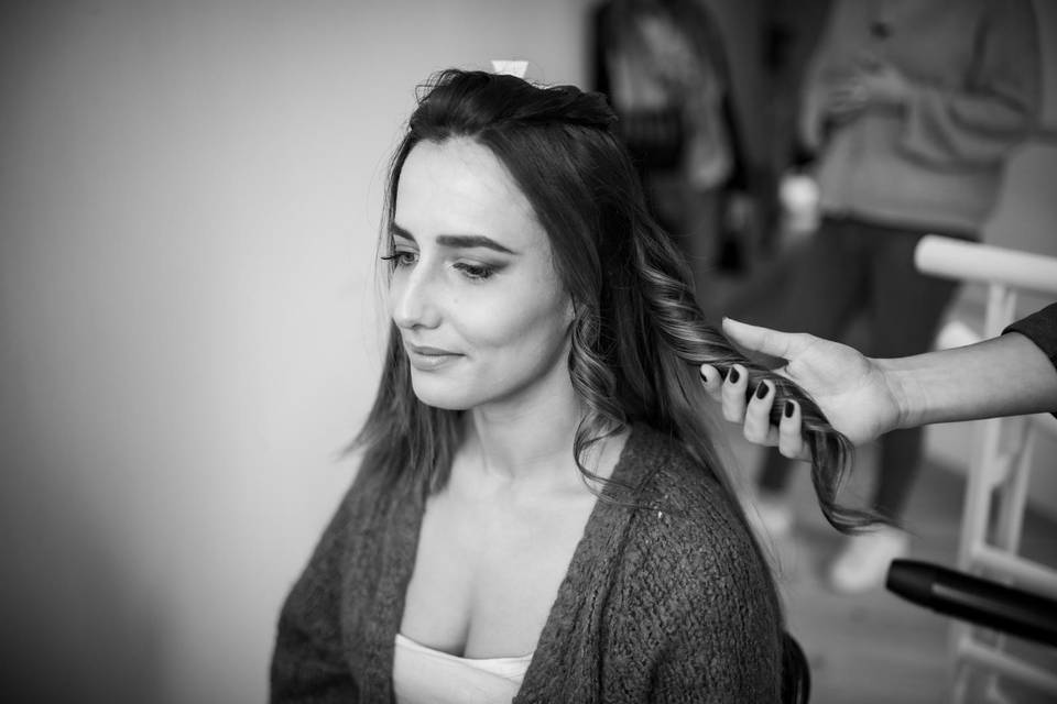 Coiffure et maquillage mariée