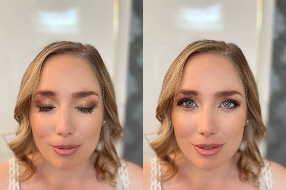 Maquillage et coiffure mariée