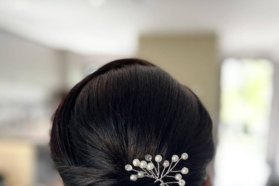 Chignon invitée