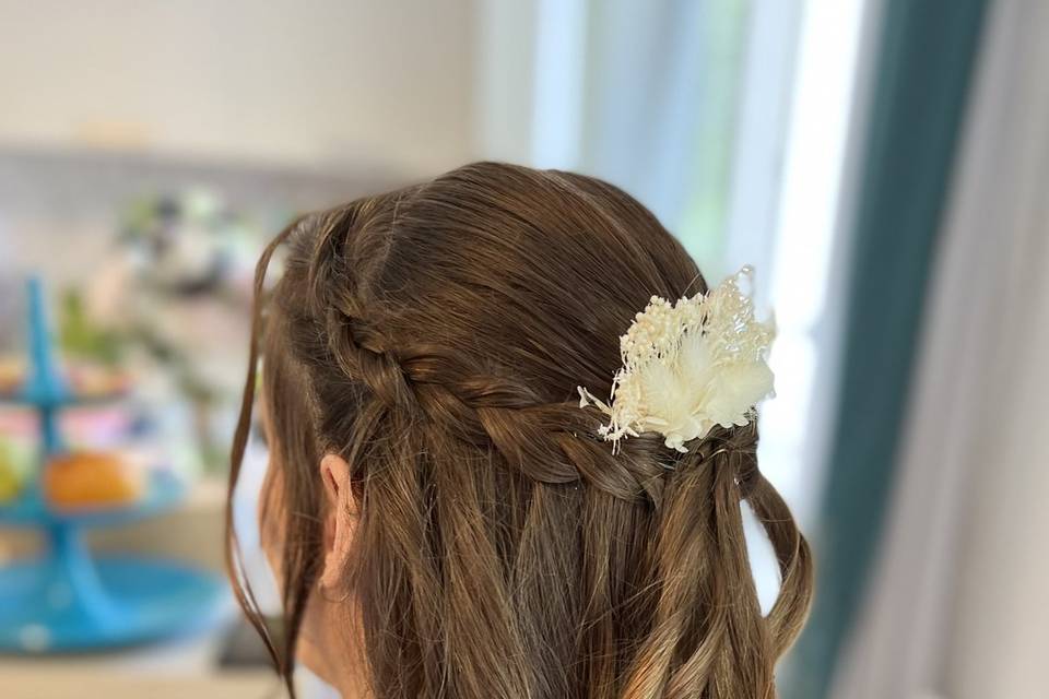 Mise en beauté mariée